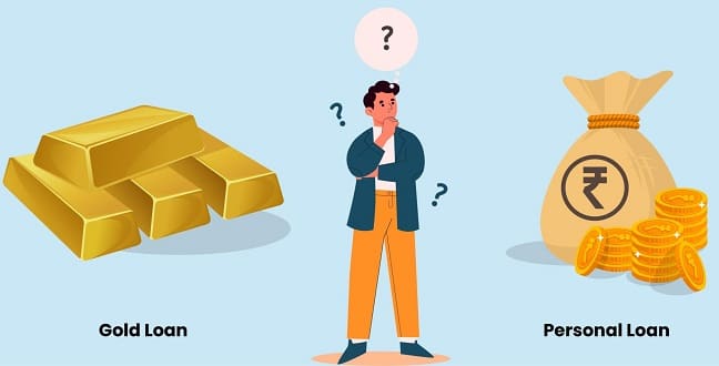 personal loan vs gold loan